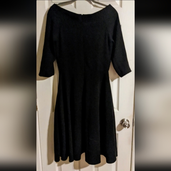 InLove by Marina Bulatkina Dress 10 Audrey Black Fit & Flare - Picture 6 of 7